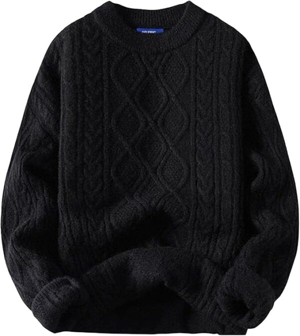 Aelfric Eden  Sweater 90s Vintage Heavy Knitted Sweater - Image 3