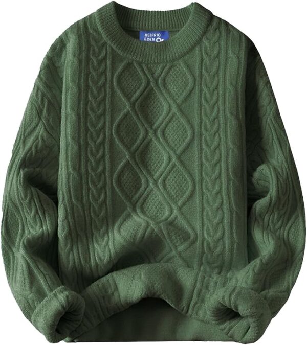 Aelfric Eden  Sweater 90s Vintage Heavy Knitted Sweater - Image 2