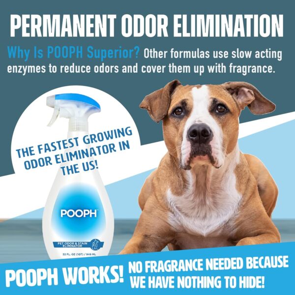 Pooph Pet Odor Eliminator, 32oz Spray - Image 2