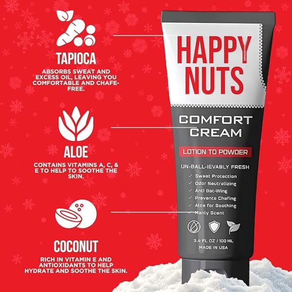 HAPPY NUTS Comfort Cream Deodorant - Image 2