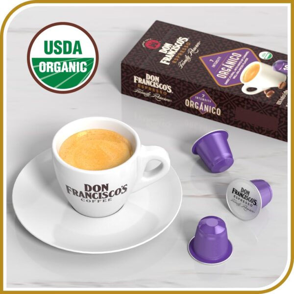 Don Francisco's Premium Organico Espresso Pods - Image 3