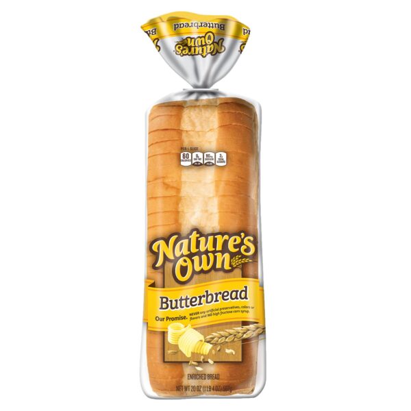 Nature's Own Butterbread, Sliced White Bread