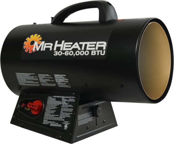 Mr. Heater MH60QFAV 60,000 BTU Portable Propane Forced Air Heater