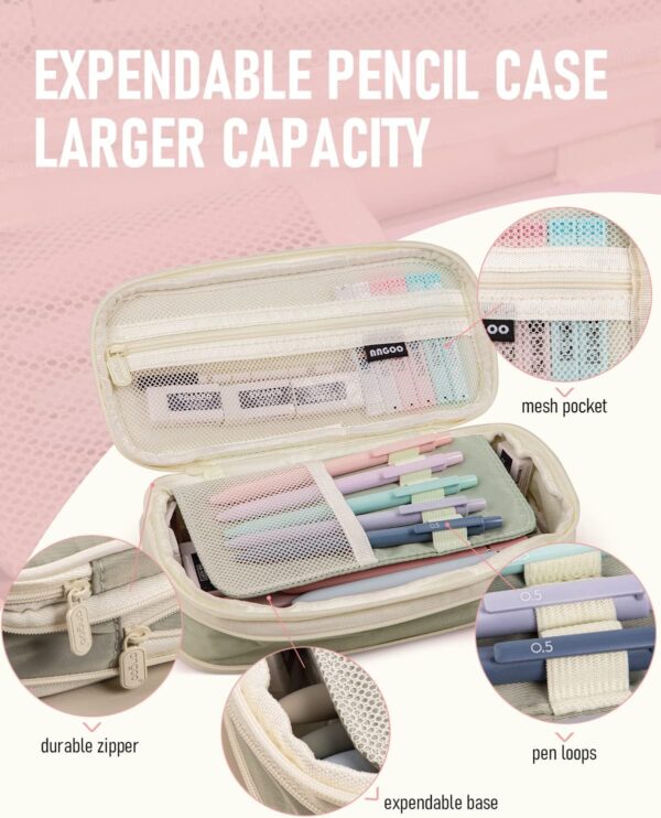 School Supplies with Big Capacity Pen Case Student Stationary - Image 3