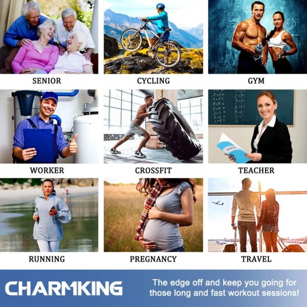 CHARMKING Compression Socks for Women & Men - Image 2