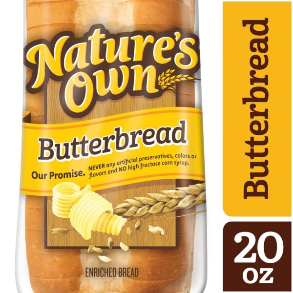 Nature's Own Butterbread, Sliced White Bread - Image 4