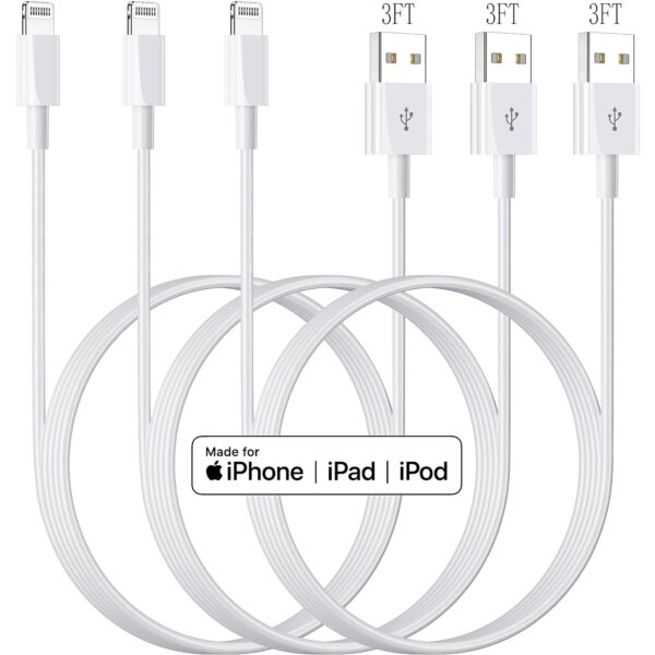 Apple Cable MFi Certified iPhone Charger Cord - Image 3