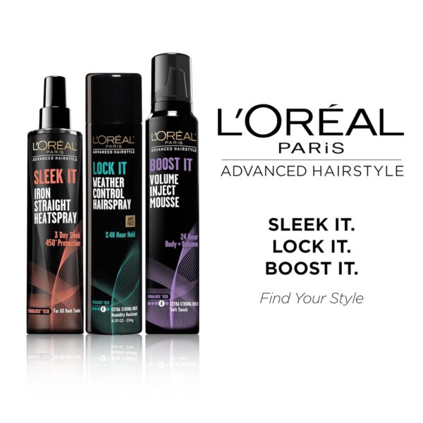 L'Oréal Paris  Hairstyle Straight Heat Spray