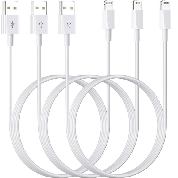 Apple Cable MFi Certified iPhone Charger Cord