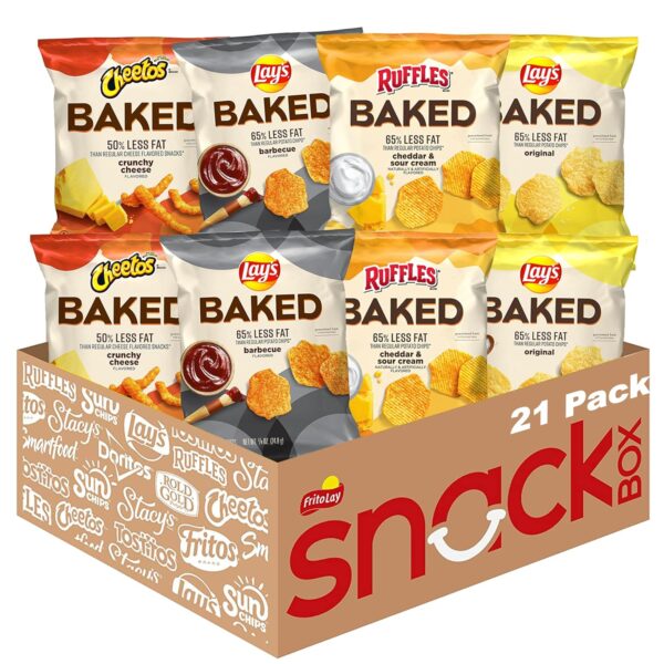 Frito-Lay Baked Variety Pack, 0.875 Ounce Snack Bags