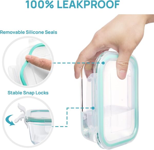 Food Storage Containers with Airtight Lids - Image 5